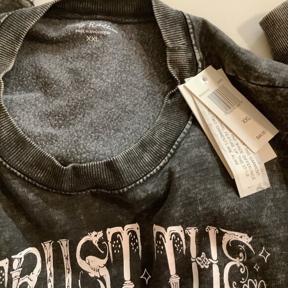 Pretty Rebellion Size XXL Trust The Universe Sweatshirt. New With Tags - Picture 7 of 7